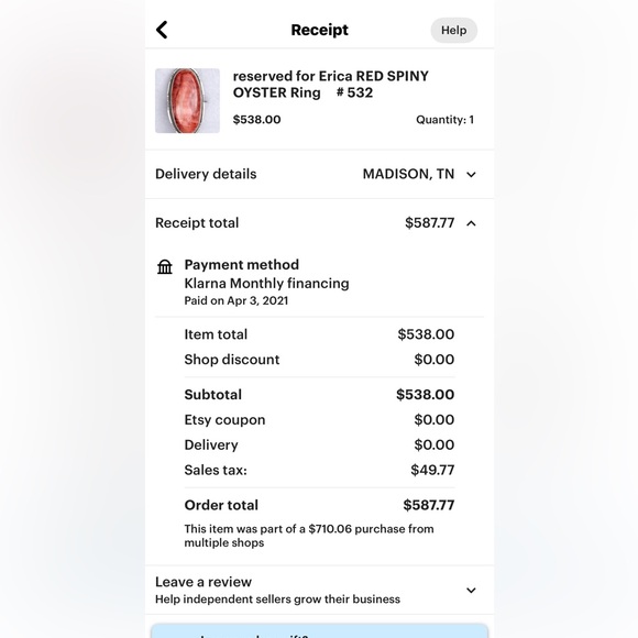 ENORMOUS red Spiny Oyster Silver Statement Ring Navajo Native American size 7 - Picture 2 of 7